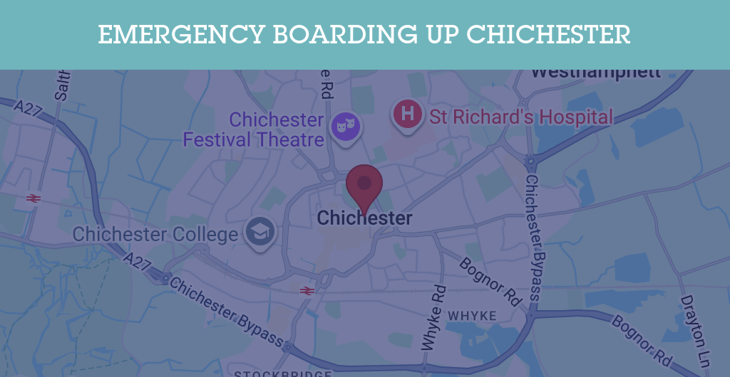 Emergency Boarding Up Services in Chichester - PO18