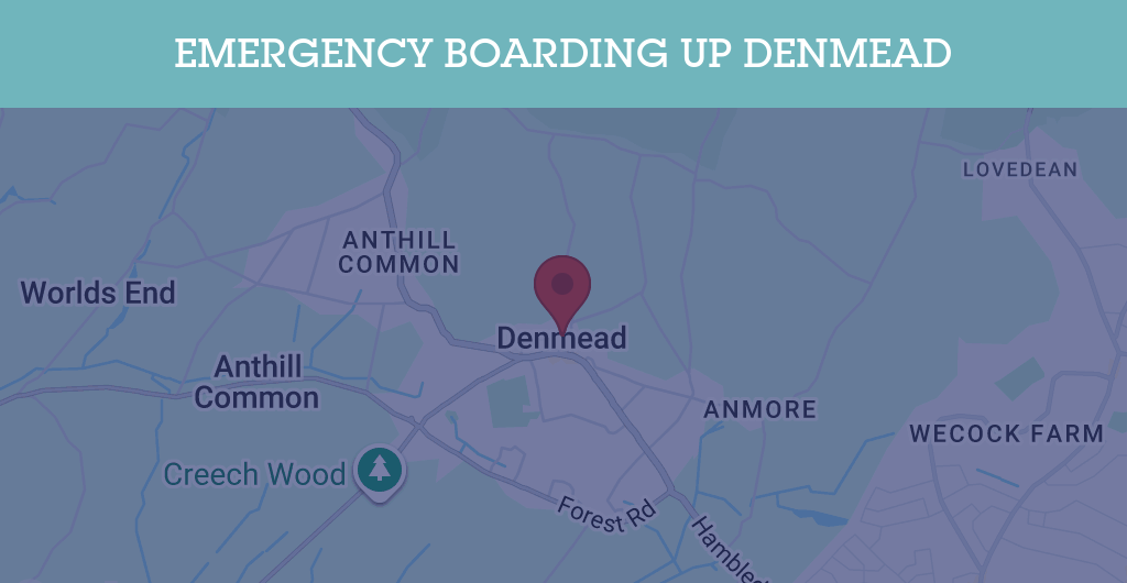 Emergency Boarding Up Services in Denmead - PO7