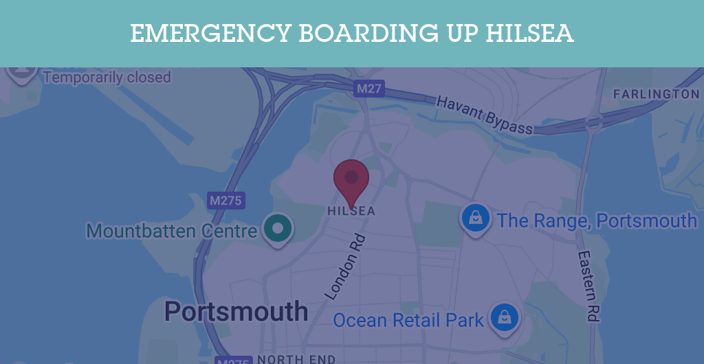 Emergency Boarding Up Services in Hilsea - PO2