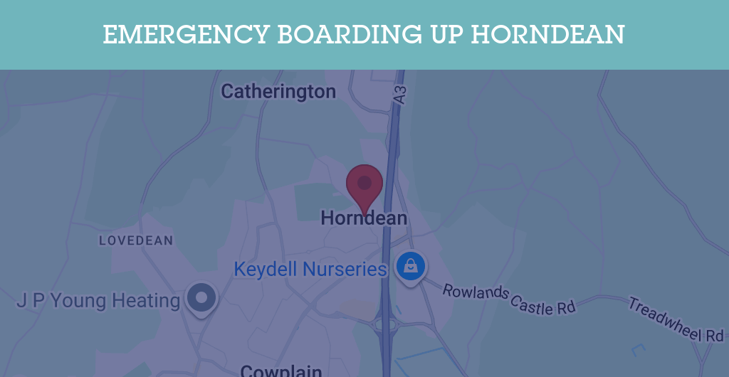 Emergency Boarding Up Services in Horndean - PO8