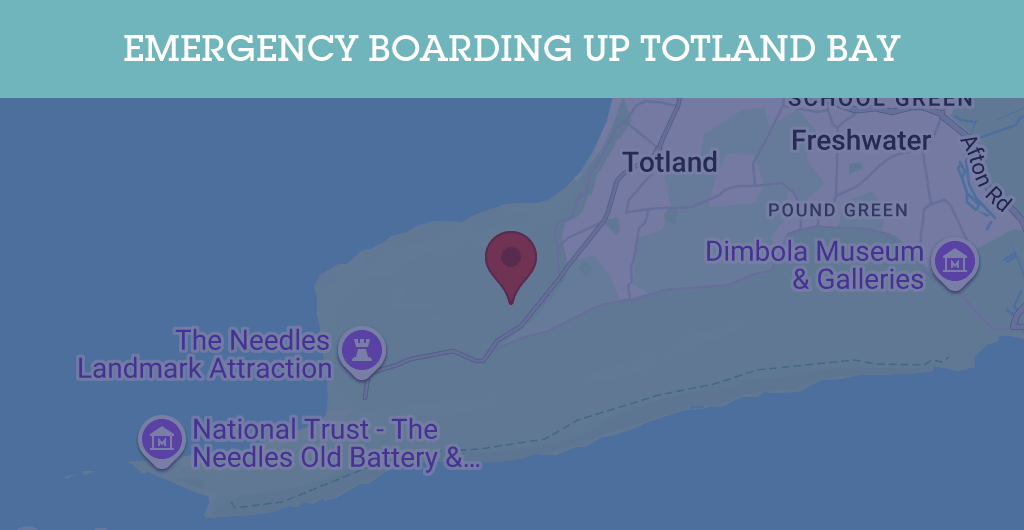 Emergency Boarding Up Services in Totland Bay - PO39