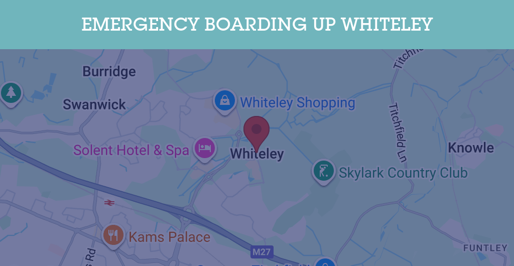 Emergency Boarding Up Services in Whiteley - PO15